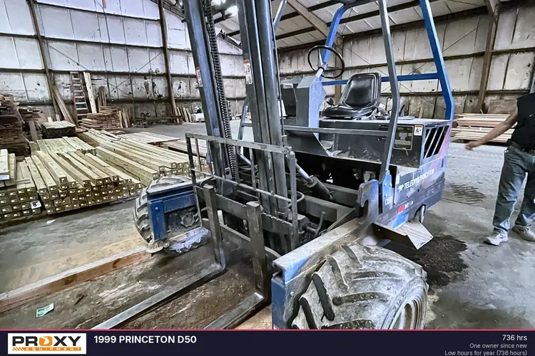 Used 1999 PRINCETON D50 Internal Combustion Forklifts: Pneumatic Tire Georgia US | Proxy Equipment #1385078