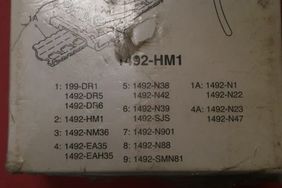 NEW Allen Bradley 1492-HM1BR   lot of 76