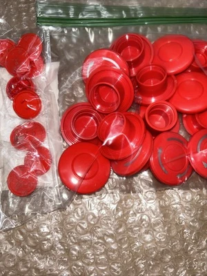 Large Lot of New various IDEC   Buttons & Caps See Photos + Warranty