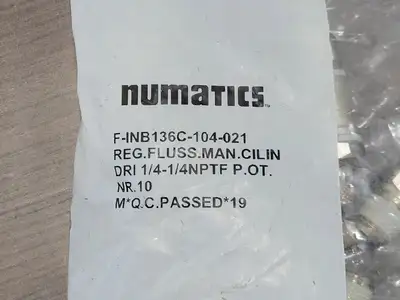 USED NUMATICS INB136C-104-021