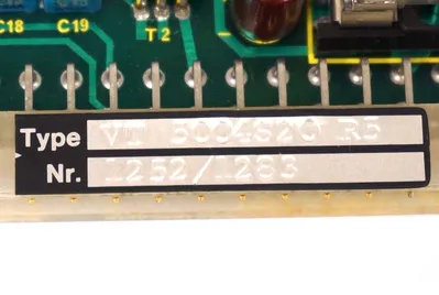 REXROTH VT-5004S20-R5 AMPLIFIER CARD 1252/1283, VT5004S20R5 REPAIRED