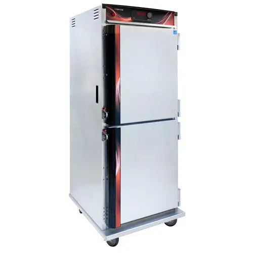 Cres Cor H-137-UA-12D Full Height Insulated Mobile Heated Cabinet W/ (12) Pan Capacity, 120v