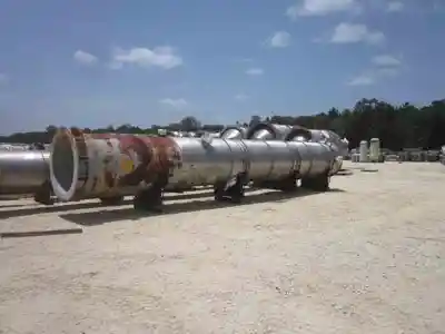 61 " dia praj industries ss tray columns