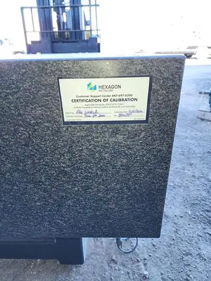 USED 1988 CMM GRANITE TABLE
