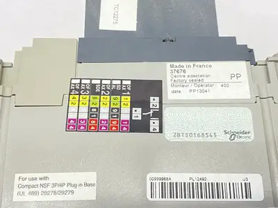 Used Schneider Electric Circuit Breaker 3-P 80A 600V 37676 w/ Rotary Handle Circuit Breakers Michigan US | Maverick Industrial Sales #1398712