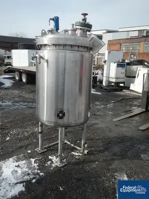 USED Precision 500 Liter Precision Reactor, 316L S/S, 45/100#