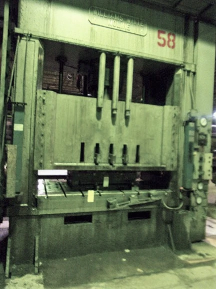 Used WILLIAMS WHITE & COMPANY WILLIAMS WHITE & COMPANY CUSTOM PRESS Trimming Presses Michigan US | Alma Machinery #899826
