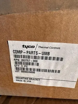 Thermal Controls Mounting Bracket PN 263757-000