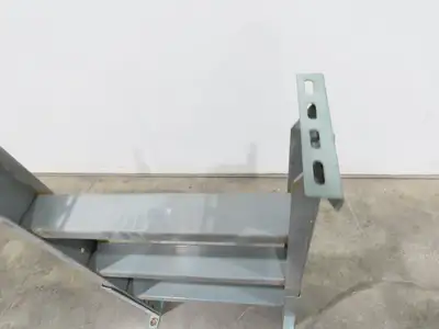 Hytrol HS-9 24"W Conveyor Leg Stationary Floor Support 43-5/8" to 55-5/8"H
