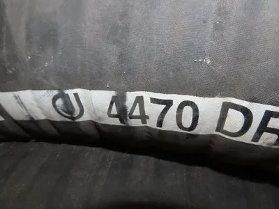 Jason 4470 Dry Bulk Material Rubber Suction Hose 5"x 49' 6"