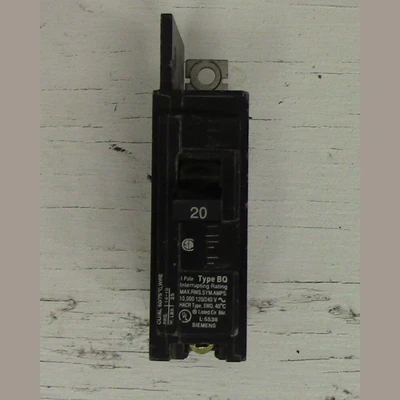 Siemens 1 Pole 20 Amp Bolt-on Breaker
