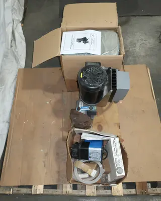 LOT OF 3 METERING PUMPS, MILTON ROY, VECTOR, NEPTUNE