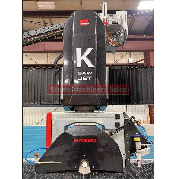 Used SASSO NEXTJET Bridge Saws Michigan US | Stone Machinery Sales #1425620