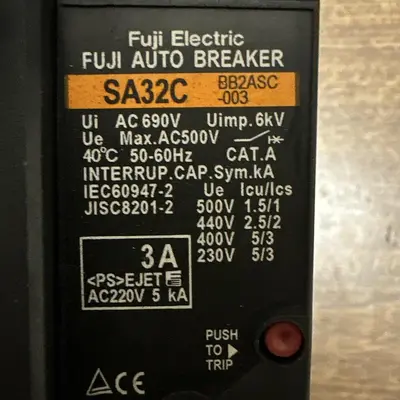 USED FUJI ELECTRIC SA32C BB2ASC-003