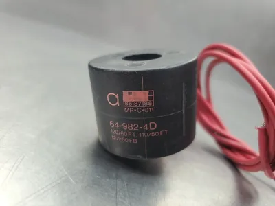 ASCO MP-C-011 (64-982-4D) Solenoid Coil, 120/60, 110/50. 4D-04