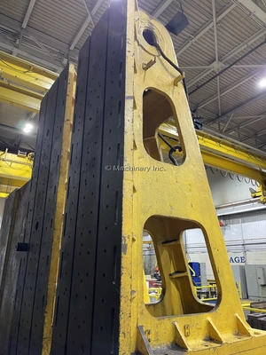USED * 169.5" X 42" X 61.5" Precision Angle Plates
