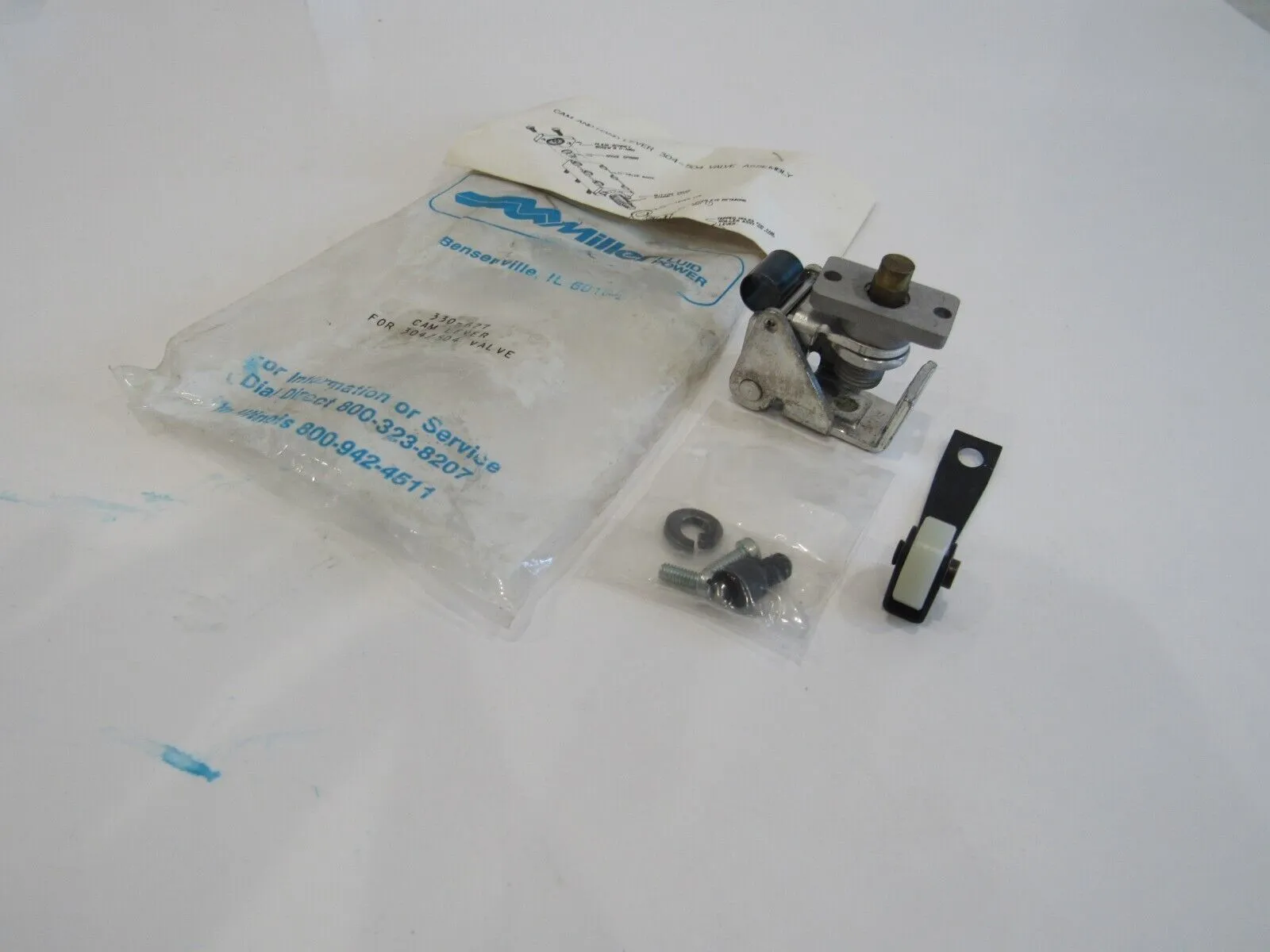 NEW MILLER 330-627 CAM LEVER 304/504 VALVE 330627