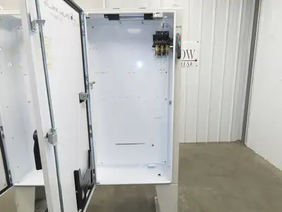 Hoffman Electrical Enclosure Control Panel 60x61x12" JIC 60A Disconnect A60X6112