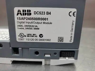 Used ABB DC523 B4 PLC Input & Output | Palmetto Automation #1154274