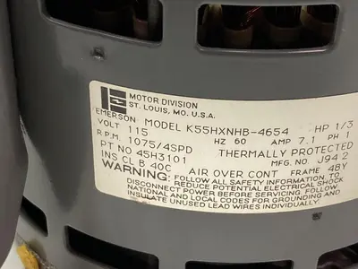 USED EMERSON K55HXNHB-4654