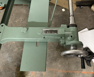 Used _UNKNOWN_ _UNKNOWN_ Power Squaring Shears (Gauge) New Jersey US | H. Weiss Machinery & Supply #1308643