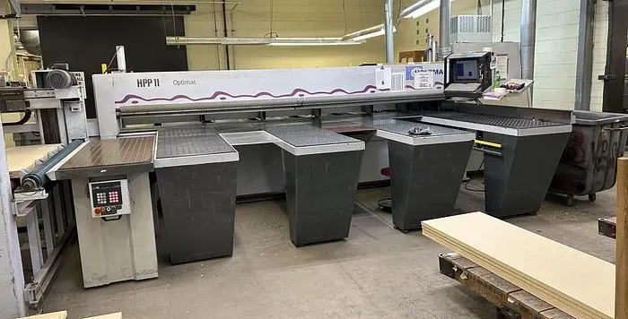 Used HOLZMA OPTIMAT HPP 11 HORIZONTAL PANEL SAW Woodworking Panel Saws | Pruitt Machinery #716174