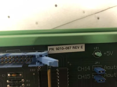 9210-087 REV E PC BOARD 1700-030 Bauer Controls