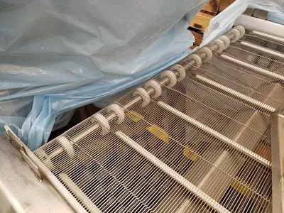 10' Wire Belt Inspection Conveyor