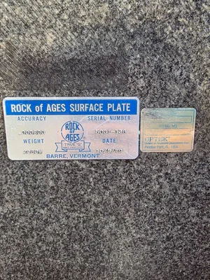 ROCK OF AGES Granite Surface Plate Granite Surface Plates | GMT (8)