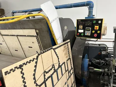 65″ x 105″ Everest Sond Platen Die Cutter