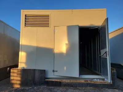 Insulated Sound Attenuated Enclosure - 44.5' x 14' x 13'