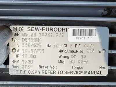 USED SEW-EURODRIVE DV132M4