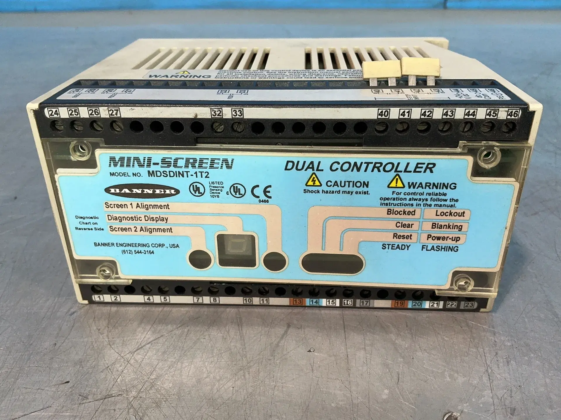 Used BANNER ENGINEERING MDSDINT1T2 Industrial Controls Ohio US | HGR 24 #1507802