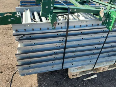 (8) 10’ Sections of Roller Conveyor, 24” wide, approx. 21.5” wide rollers, come with (8) adjustable ...