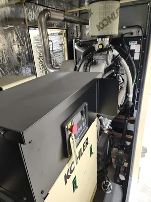 New Surplus 150KW Kohler KG150 Natural Gas Generator 600V INSTOCK 2024 Enclosed