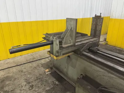 18" X 27" HYDMECH MODEL #S-25A AUTOMATIC HORIZONTAL MITER SAW WITH NESTING: STOCK #23698