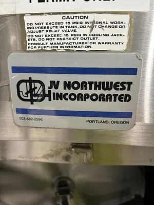 JV Northwest Stainless Steel Brite Tank