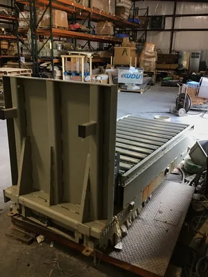 Southworth 8ft X 4ft Roller Conveyor Hydraulic Scissors Lift 2500lb