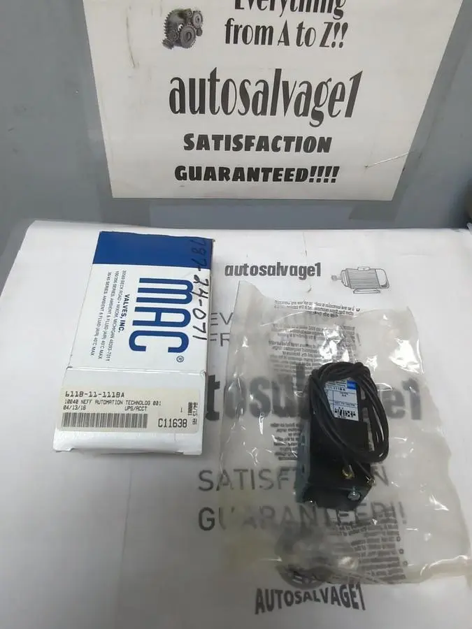 New | in-Stock MAC 611B-11-111BA Solenoid Valves | Surplus Asset Holdings #1217497