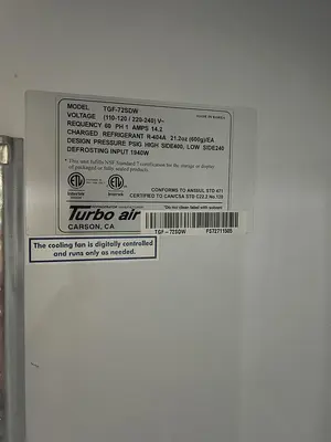 Used TURBO AIR TGF-72SDW Display Freezers Florida US | BAM Discount Restaurant Equipment #1390459