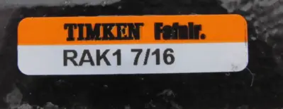NEW TIMKEN RAK1 7/16 PILLOW BLOCK BEARING 1-7/16" BORE RAK1716