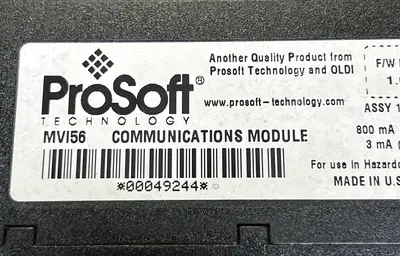 Used PROSOFT TECHNOLOGY MVI56 Industrial Controls | Surplus Asset Holdings #1220582