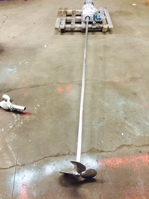 Geared Clamp On Stirrer, 1.5 Kw