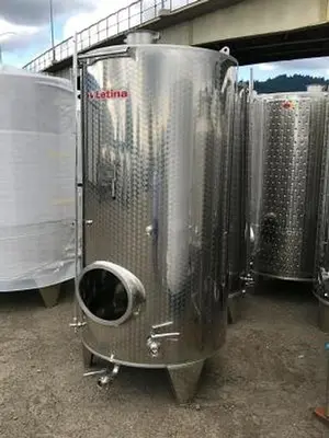 New Stock Letina 528 gal/2000L Closed Top Jacketed Storage Tank