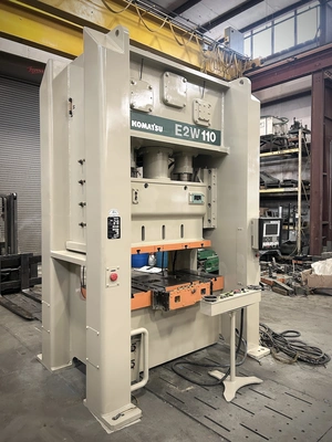 USED 2002 KOMATSU PRESSES KOMATSU E2W110 PRESS