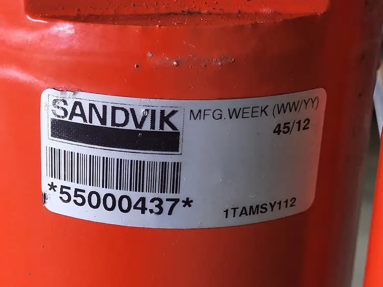 Used SANDVIK 55000437 Parts British Columbia CA | Lenmark #269060