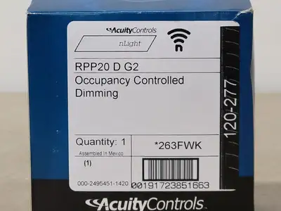 NEW ACUITY CONTROLS RPP20 D G2