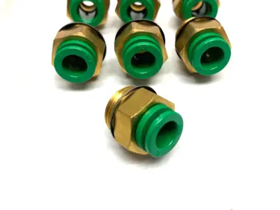 USED SMC FLAME RESISTANT ONE TOUCH FITTING