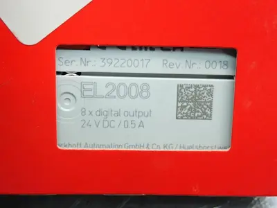 New | in-Stock BECKHOFF EL2008 Input / Output Modules Ohio US | HGR 24 #803573