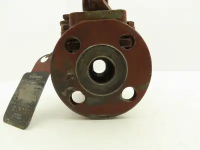 Flowserve 1-G4B-11C810T0M33A Ball Valve 1" ANSI Flange 285psig